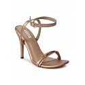 ELLE Women39s Square Toe Stiletto Heel Sandals