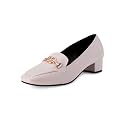 ELLE Women39s Square Toe Block Heels Slip-On