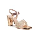 ELLE women39s Square Toe Block heel sandal
