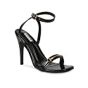 ELLE Women39s Square Toe Stiletto Heel Sandals