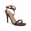 ELLE Women39s Square Toe Stiletto Heel Sandals