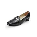 ELLE Women39s Square Toe Block Heels Slip-On