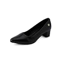 ELLE Women39s Textured Block Heel Slip-On Pumps