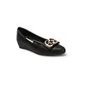 ELLE Women39s Wedge Heel Slip-On Bellies with