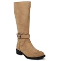 ELLE Women High-Top Block Heel Fashion Boots