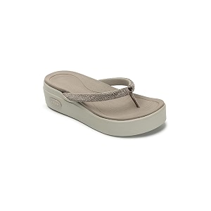 ELLE Women Round toe platform heel slip-on