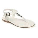 ELLE womens Fashionable Backstrap Comfortable Flats for