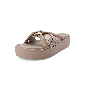ELLE Women Textured Platform heel sandal with