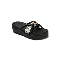 ELLE Women Textured Platform heel sandal with