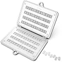 ELLIPAL Crypto Seed Phrase Backup, 316 Stainless Steel Metal Seed Phrase Storage with Lock Hole, 24 Words Backup, Compatible with BIP39 Hardware Wallets, Ledger, Trezor