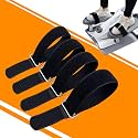 Ellipse Leg Exerciser Machine Pedal Straps, Adjustable Pedal Strap for Elliptical Exercise Machine, Under Desk Elliptical Reusable Straps Fitness Workout Equipment Home Office Sports Accessories