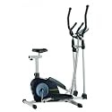 Elliptical Machine Fitness Workout Cardio Training Machine Control Elliptical Trainer with LCD Monitor