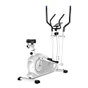 Elliptical Machine Home Fitness Small Space Walker with 8 Levels of Resistance Adjustable Handle and Seat Cardio Fitness Workout Machine