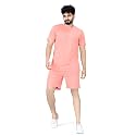 ELLITI Cotton Blend Solid Casual Round Neck