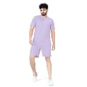 ELLITI Cotton Blend Solid Casual Round Neck