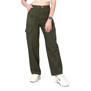 ELLITI Womens 6 Pocket Regular Fit High