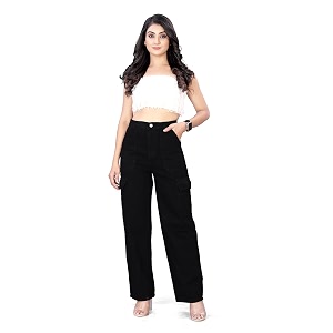 ELLITI Womens 6 Pocket Regular Fit High