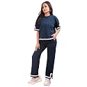 ELLITI Women39s Co-ord Set Down Short Sleeve