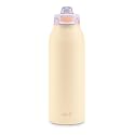 Ello Pop &amp; Fill 40oz Stainless Water Bottle, Sip or Chug, Pastel Paradise (Pack of 6)