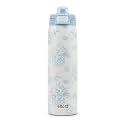 Ello Pop &amp; Fill 22oz Stainless Water Bottle, Sip or Chug, Porcelain Rose (Pack of 8)