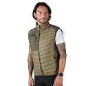 Ellobird Men's Lightweight Puffer Vest, Quilted Hiking Winter Jacket Work