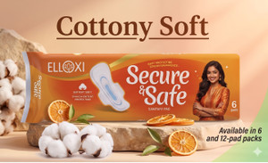 ELLOXI Antibacteria XL- Sanitary Pads for Girls