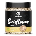 Elly Nuts Raw Sunflower Seeds For Eating | Protein and Fibre Rich Superfood, Healthy Seeds [Jar Pack] (250 Gram, Sunflower Seeds)