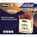 Energia with FR-LF 1.5 sq mm Wire Multistrands Flame Retardant Red Copper Wires &amp; Cables| Cables for Wiring | Sq mm RED Wire 90 Mtr | Industrial Wire Cable | Electrical Wire