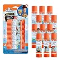 Elmer's Glue Sticks Featuring Toy Story Characters, Disappearing Purple Glue Sticks, 6 Grams, 12 Count