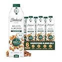 Elmhurst 1925 Unsweetened Almond Milk - 32 Ounce (Pack of 6), Vegan