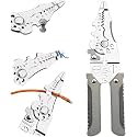 ELMVIA Multifunction Stainless Steel Wire Crimping Tool, Wire Cutter, Wire Crimper, Cable Stripper, Wiring Tools and Multi-Function Hand Tool (ALL IN 1)