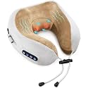 Elnor Neck Pillow Massager with Soothing Heat & Deep Tissue | 3D Mode Therapy Massage Cushion for Shoulder, Neck Muscle Pain Relief | Suitable for Home, Office, and Car | With 1_Year_Warranty