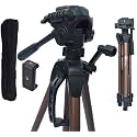 Eloies ® 5.6 Feet TL-61 Heavy-Duty Travel Series Aluminium Alloy Tripod Holder for Mobile and Camera