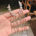 ELORIA AD_ROPE_80 Cubic Zirconia Alloy Stud Earring