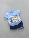 ELPIXIE FASHION Baby Boys PartyFestive Shirt Shorts