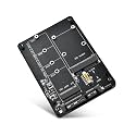 ELUTENG M.2 to SATA Adapter - 2 in 1 Converter for MSATA/M.2 NGFF SSD to 2.5" SATA III, Not for M Key