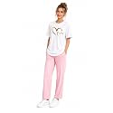 ELVIA Women39s Pure Cotton Top and Pyjama