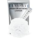 Bath Loofah |Bath Shower Loofah Sponge Scrubber Exfoliator for Women and Men | Bathing Sponge | (WHITE)………