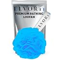 Bath Loofah |Bath Shower Loofah Sponge Scrubber Exfoliator for Women and Men | Bathing Sponge | (SKY BLUE)………