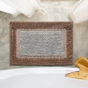 elyesse bath-door mat 40x58 cm antiskid amp washable by saral hometaupe