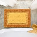 Elyesse Bath-Door Mat 40x58 cm. Antiskid &amp; Washable by Saral Home(Yellow)