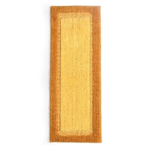 saral home easy living microfiber elyesse runner 40x110 cm antiskid amp washable by saral homeyellow