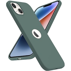 elzzi phone cover compatible with iphone 13 cover midnight green
