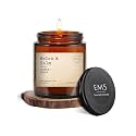 EM5 Relax &amp; Calm Aromatherapy Scented Candles | Orange &amp; Peach | 100% Natural Wax | Upto 40Hrs of Clean Burning | Smokeless &amp; Non-Toxic Candles | 100 GMS