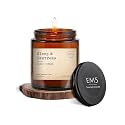 EM5 Aromatherapy Scented Candles Set of 4 | Sleep/Destress - Focus/Meditate - Relax/Calm - Refresh/Rejuvenate | 100g Each, 30Hrs Burn Time | 100% Natural Wax | Non-Toxic, Clean Burning Candles