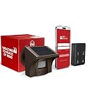 eMACROS Pro4 2.4G Wi-Fi Smart Solar Driveway Alarm with App Notifications