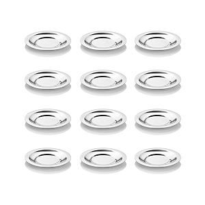 embassy stainless steel glass lidcover pack of 12 size 4 diameter 91 cms