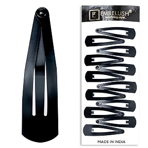 embellish tic tac matte amp glossy hair clips - accessories gifts for women girls and kids stylish cute aesthetic metal barrette pin for wedding hairstyles birthday parties amp daily use