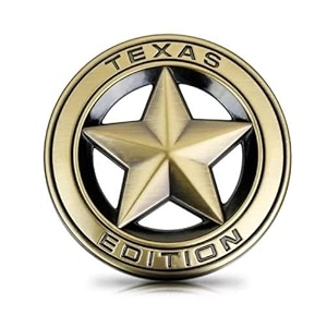 emblems for car amp bike metal logo and grill metal logo auto accessories for car emblem 3d badge auto racing sport sticker grand tourer decal texas edition golden sticker