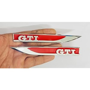 emblems for car amp bike metal logo and grill metal logo auto accessories for car emblem 3d badge auto racing sport sticker grand tourer decal chrome red side fender gti emblem